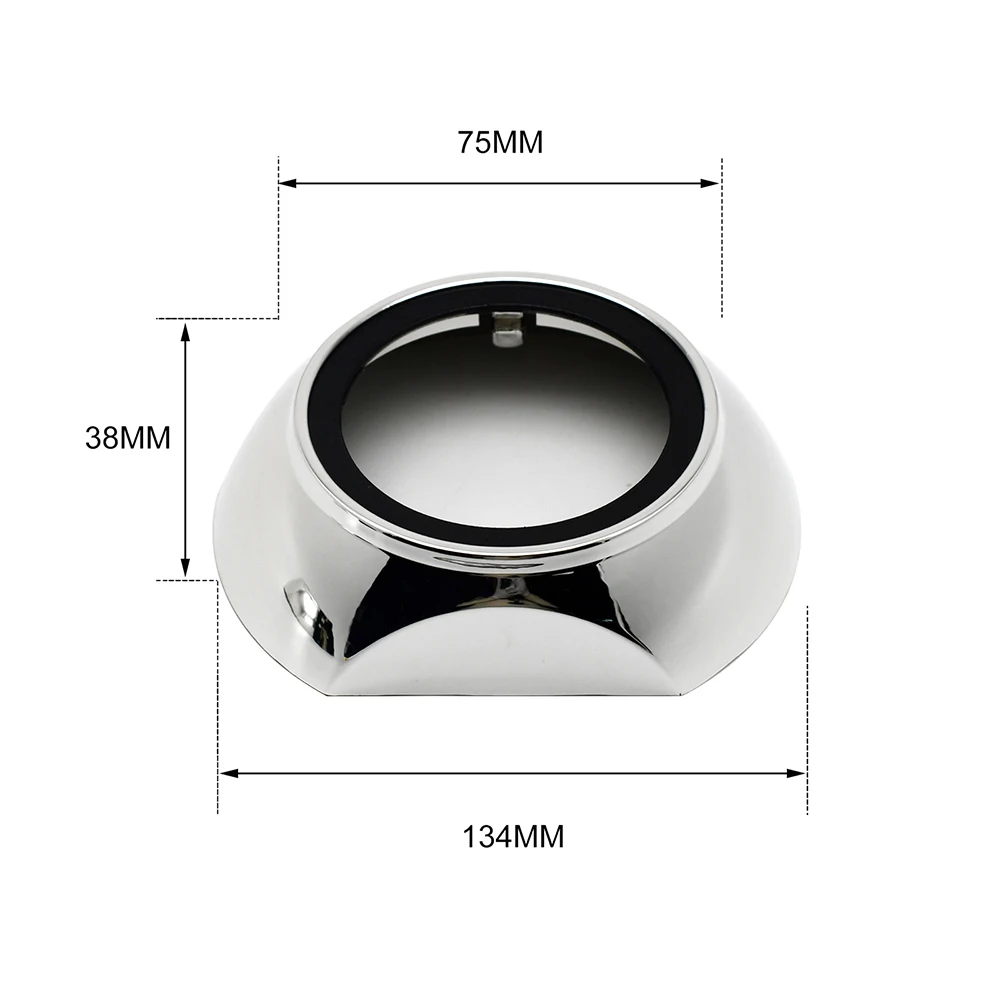 3.0 inch Bi-xenon hid projector lens shrouds mask cover 2pcs H4 Easy Install Q5 LHD RHD hid headlight car styling