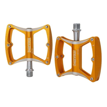 

Bicycle Anti-Slip Foot Pedals Aluminum Alloy Hollow Bearing Foot Pedal Ultra-light MTB Road Cycling Flat Platform Pedal