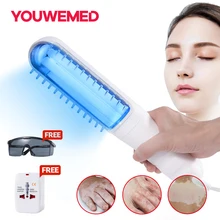 YouWeMed Home 311NM UVB Narrowband Ultraviolet Lamp Phototherapy Devices For Vitiligo Psoriasis Eczema