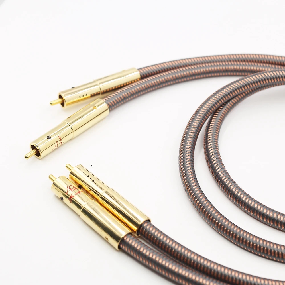 Skup Kabel RCA Hifi Accuphase 40. Edycja rocznicowa kabel Audio RCA pozłacana wtyczka