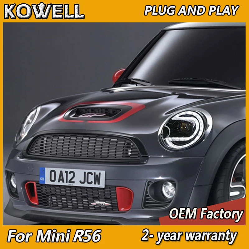 Conjunto de Faros delanteros para BMW MINI R55, luces LED de señal de ...