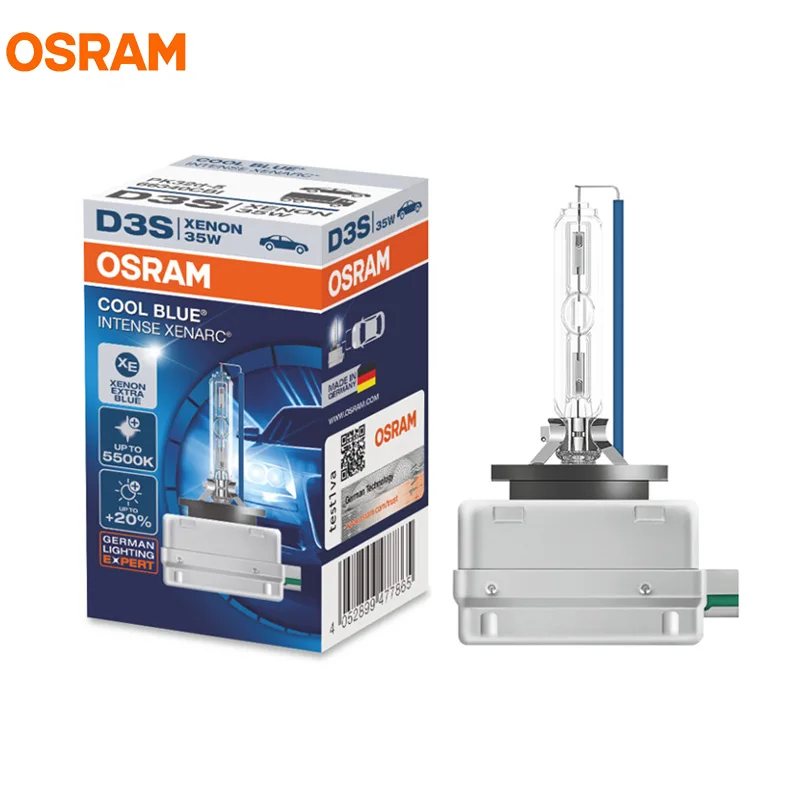 Osram D3s 35w 66340cbi 5000k Cool Blue Intense Hid Oem Bulb 20% More Light  Xenon White Lamp Car Light Headlight, 1x - Car Headlight Bulbs(xenon) -  AliExpress