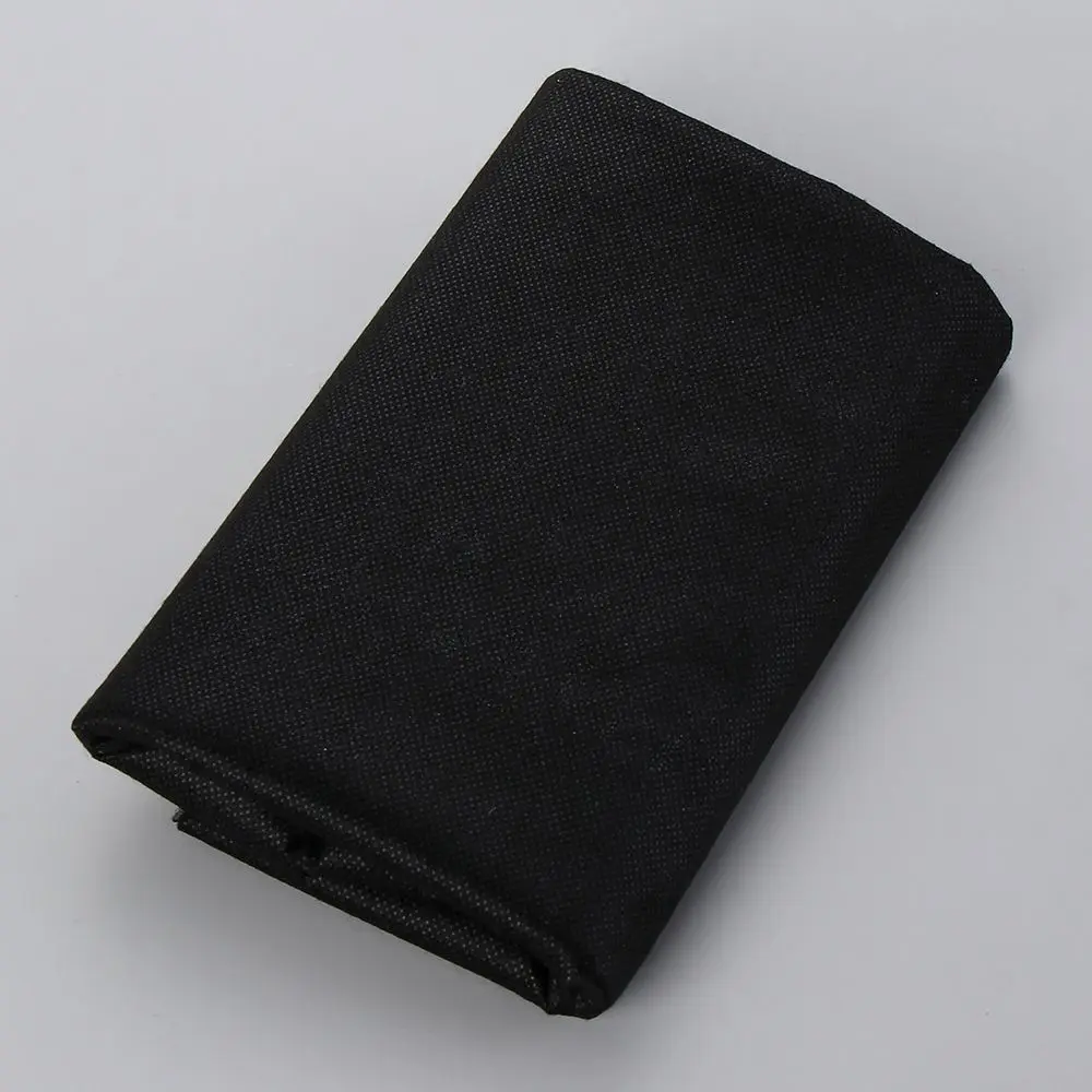 100cm Interlinings & Linings Iron On Sewing Patchwork White Black Non-woven Fabric Adhesive Single-sided 20g / 30g 1PC