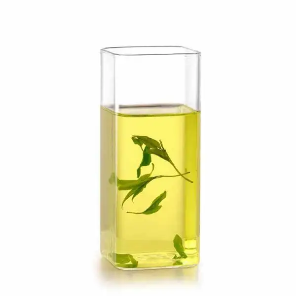 Square Glassware Clear Glass Drinking Cup Tea Water Mup Square Glassware Clear Glass Drinking Cup Tea Water Mup