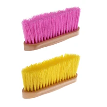 Конь пони щетка грива и хвост гребень с деревянной ручкой конные принадлежности