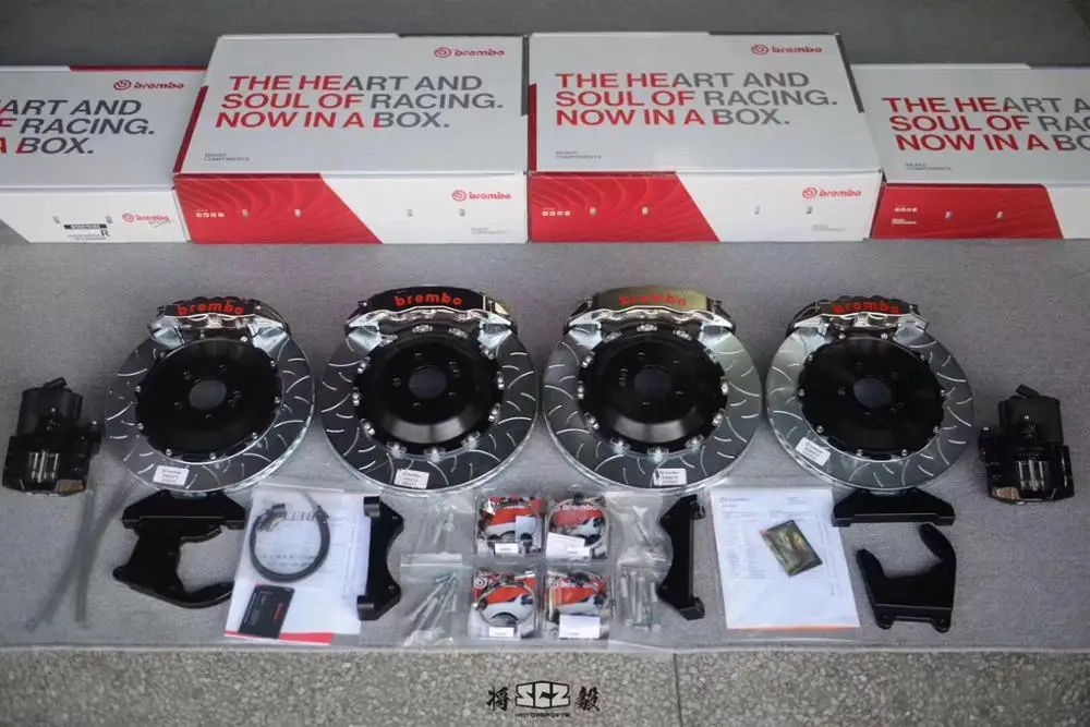 

CZV Brakes BBK W222 S600 Maybach upgrading front Brembo GTR6 x405 rear Brembo GTR4 x380 and BELFE EPB