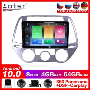 

Android 10.0 GPS Navigation Radio Player for Hyundai I20 2008-2014 Video Player Stereo Headuint free map Built in Carplay dsp