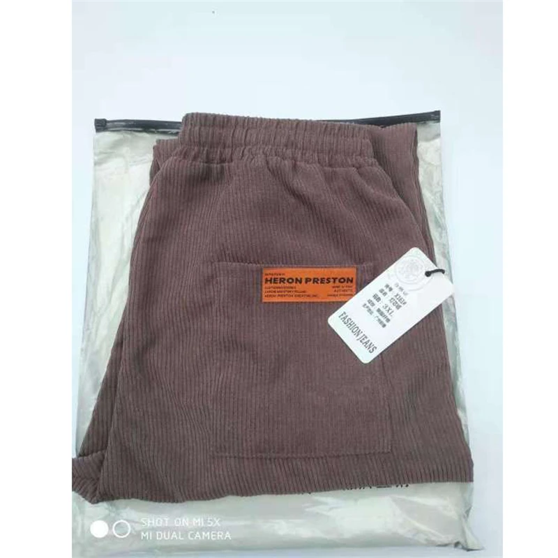 Autumn Winter Men Harem Pants Hip Hop Outdoor Male Baggy Jogging Corduroy Pants New Fashion Streetwear Thick Men's Trousers men harem pants