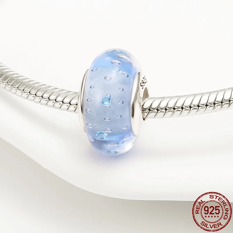 Лидер продаж трендовые бусины-подвески из стерлингового серебра 925 пробы с