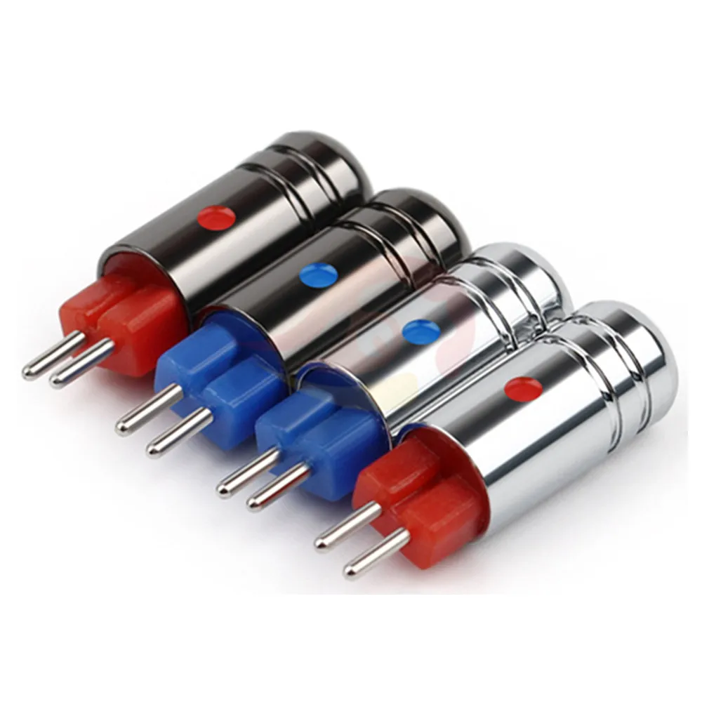 0 78mm Earphone Pin For W4R UM3X UE11 UE18 JH13 JH16 Headset Rhodium Plug 3 5MM 4 5MM Wire Hole Headphone Jack Audio Adapter