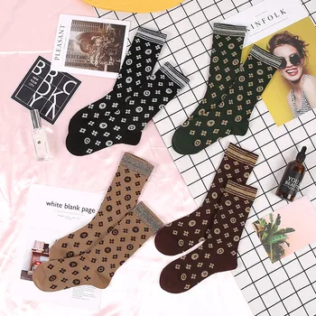

Five pairs of Hot Sale Men and Women Cotton Socks in 2020 Casual fashion and Colorful