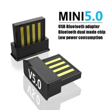 Беспроводной защитный Мини-ключ USB Bluetooth 5,0 разъем адаптера для компьютера ноутбука