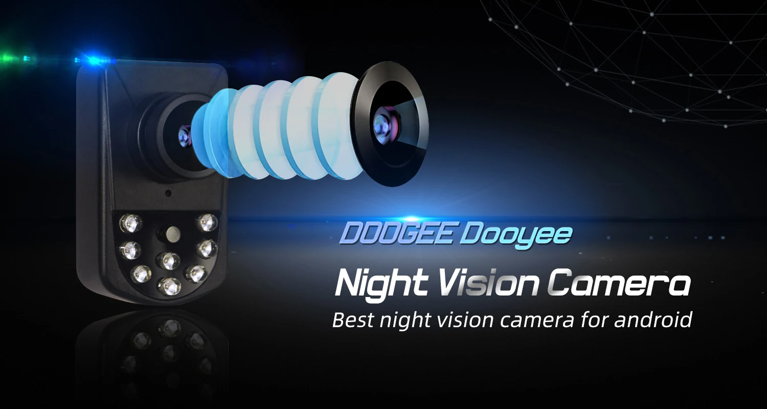 Doogee Dooyee 2MP Android камера ночного видения с 8 светильник ночного видения Для Doogee S95 Pro S68 Pro S80 S70
