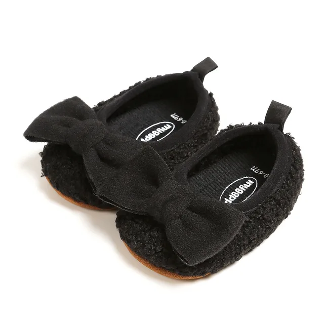 Baby Girls Cotton Shoes Retro Spring Autumn Toddlers Prewalkers Cotton Shoes Infant Soft Bottom First Walkers 0-18M H5