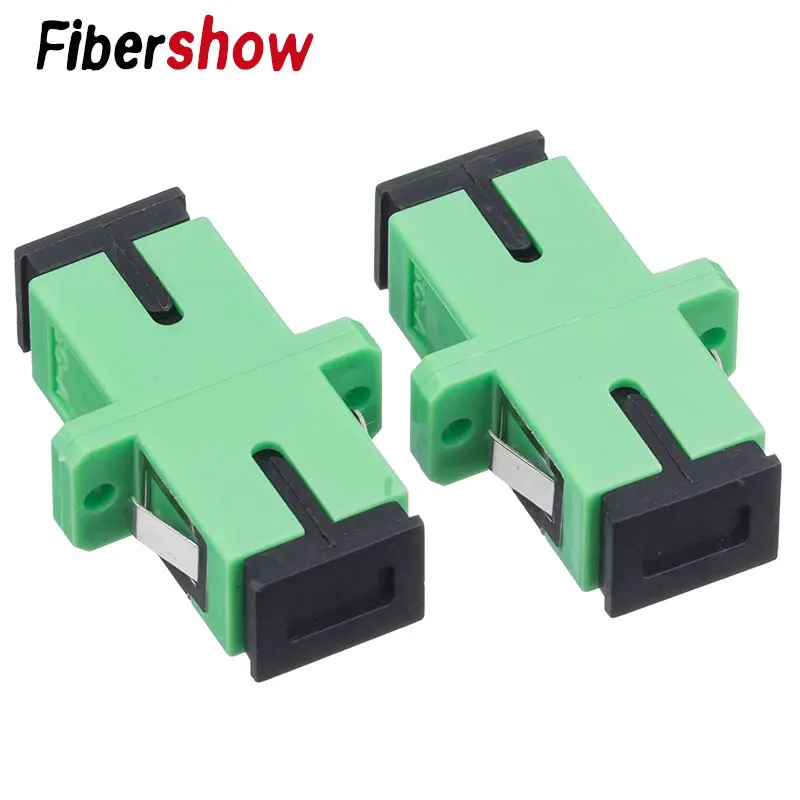 

SC-SC Fiber Flange PC Connector ftth SC APC Simplex Mode Fiber Optic Adapter UPC Optical Fiber Coupler