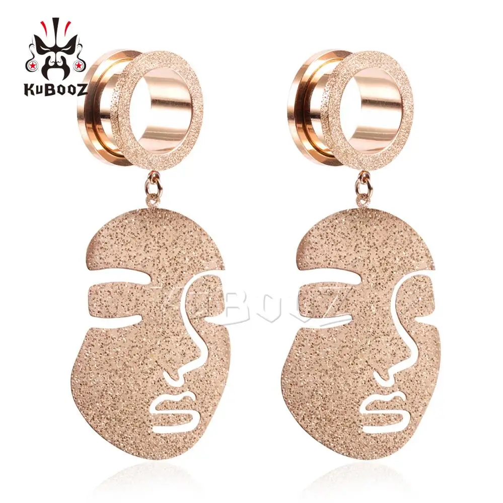 Style 3 Kubooz уха пирсинг Stechers спиральные вставки в уши расширители модный подарок для женщин уха Поддельные шпильки туннель многоцветные на выбор - Окраска металла: Style 3