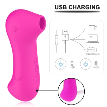 Clitoral Sucking Vibrator 10 Intensities Modes Sex Toy for Women Adorime Clitoris Nipples Suction Stimulator for Couples or Solo 3