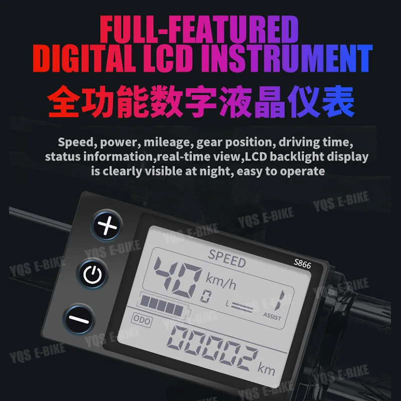 Baratos YQS nuevo 500W 40 KM h bicicleta eléctrica de montaña de nieve 20 pulgadas 4,0 gordo neumático de bicicleta electrónica bicicleta eletrica bicicleta eléctrica para playa