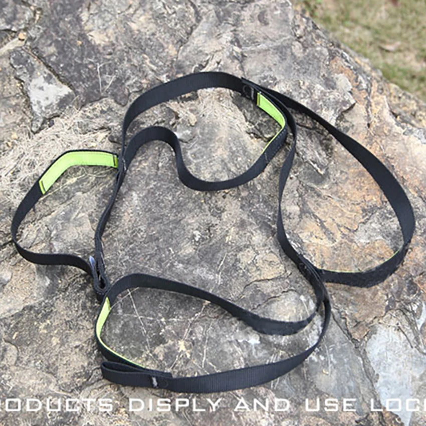 Polyester Rock Climbing Rope Step Ladder Caving Rappelling Strap 4 Steps Mountaineering Safety Gear Equipment Rope Ladder Strap