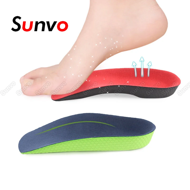 

Orthotic Shoe Pad for Flat Feet Arch Support Height Increase Insole Orthopedic Shoes Inserts Foot Heel Pain Relief Care Cushion