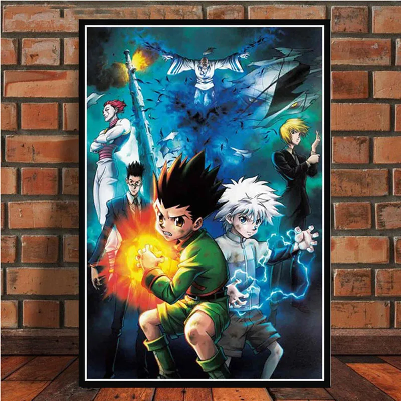Алмазная живопись сделай сам настенное искусство Hunter X вышивка крестиком картины
