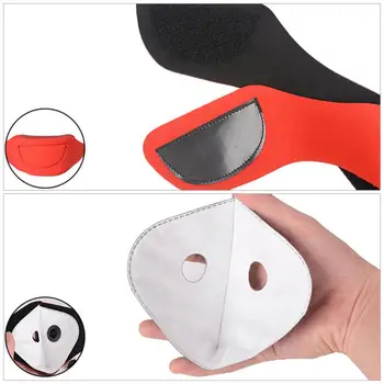 

Cycling anti-smog liner Removable face mask lining Activated carbon mask accessory filter protective mask respirator Accessories