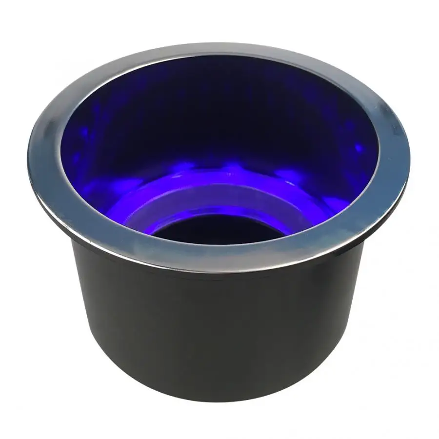 

Car Truck Apartment Ship Blue LED Water Cup Holder Rack Frame Stand accesorios automovil Car tools