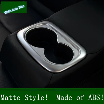 

Lapetus Auto Styling Rear Seat Water Cup Holder Cover Kit Trim Fit For Honda Civic Sedan 2016 - 2020 Matte Red Carbon Fiber ABS