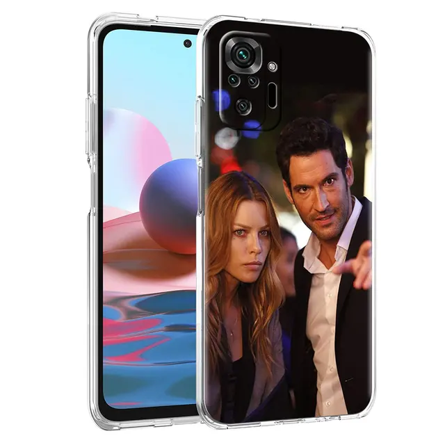 Silicone Cover For Xiaomi Redmi Note 10 9 Pro 9S 8 9C 7 8T 10S 9A 7A 8A K40 K20 Shockproof Soft Phone Case Lucifer TV Funda Capa PTTM-CLS11