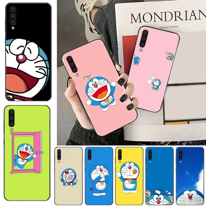 

Japanese anime Doraemon Phone Case For Samsung galaxy S 7 8 9 10 20 edge A 6 10 20 30 50 51 70 note 10 plus