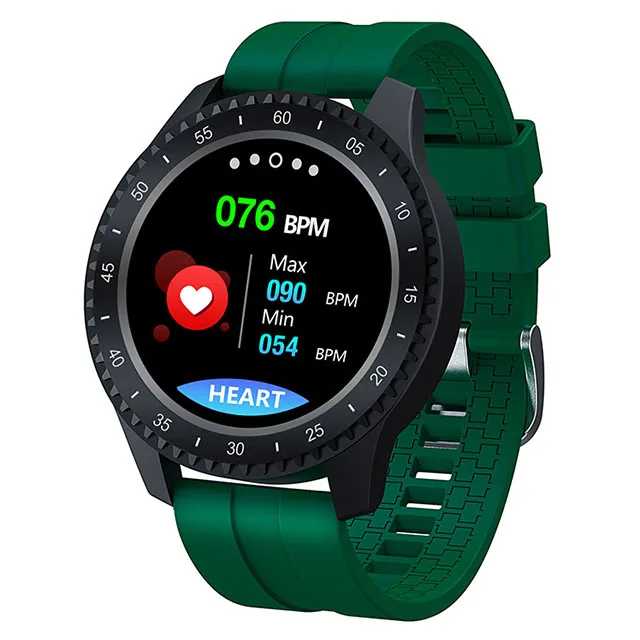 Умный браслет, браслет, полный сенсорный, водонепроницаемый, Smartband, пульт дистанционного управления камерой, кровяное давление, умные часы для детей, фитнес-трекер - Цвет: Green Smart Bracelet