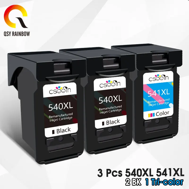 2 Cartucce Ricaricabili Canon Pg 540 Cl 541 Compatibili Per Pixma Mg3155 Mg3200 Mg3255 Mg3500 Mg3550 Mg4100 Mg4150 Mg4250 Mx374