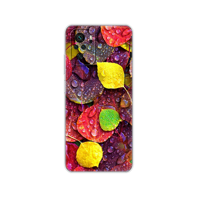 Xiaomi Redmi Note 10 10S Case 4G 5G Silicon Soft Tpu Back On Redmi Note 10 Pro Global Phone Cover Note10 S Bumper Etui Funda