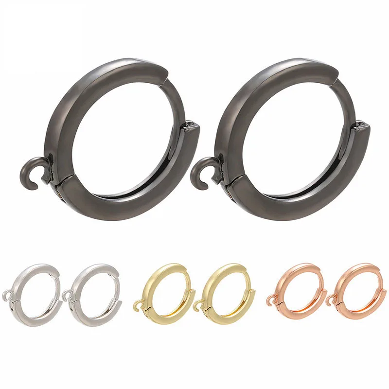 

Gold Color Hoop Circle Earrings Jewelry Accessory