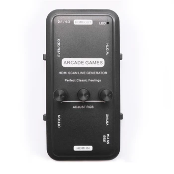 

For XBOX One HDMI Scanline Generator Scanner for Gamers / MAME / Emulators / Arcades Games for Nintendo Switch for PS4 Console