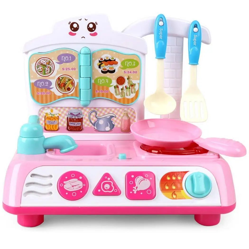 

Children Electric Gas Stove Home Appliances Model Kids Pretend Multicolor Play Toys Above 3 years