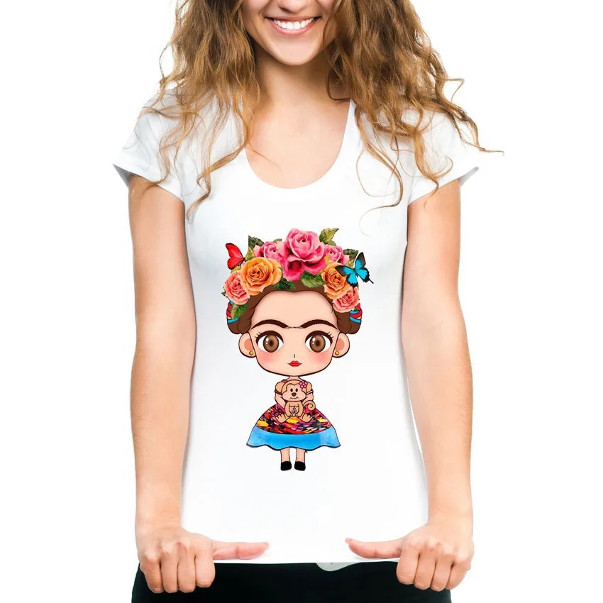 

New Summer Women T-shirt Cute Printing Short Sleeved Shirts Harajuku Tops Fashion Casual Woman Tops
