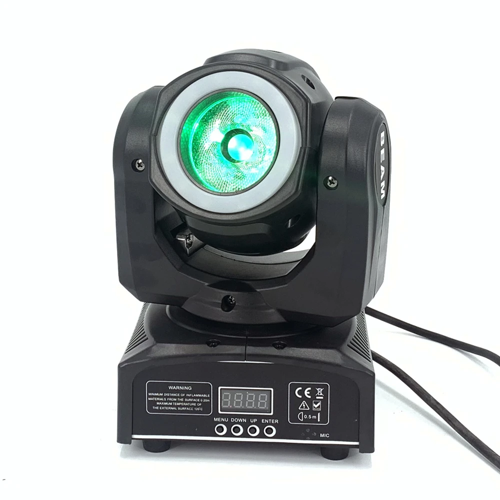Efeito de Auréola Feixe em Movimento com 12led Pces Mini 60w Smd5050 Rgb 3in1 Lavagem Super Brilhante dj Ponto Luz Dmx Controle 2 - Led 6 Home & Garden