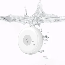 Tuya Zigbee-Sensor de fugas de agua, sistemas de alarma de seguridad para hogar, Sensor de vida inteligente, Compatible con Tuya Zigbee