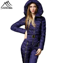 SAENSHING зимний комбинезон, зимний лыжный костюм для женщин, водонепроницаемая лыжная куртка, штаны, Комбинезоны для сноуборда, уличные женские утепленные комплекты