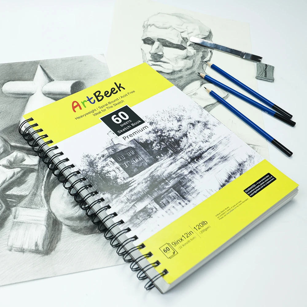  Spiral Sketch Pads for Drawing - Mixed Media Sketch