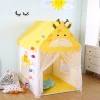 Portable Play Kids Tent Animal Giraffe Rabbit Dinosaur Tiger tent Children Indoor Outdoor Ocean Ball game tent Castle Room House 1