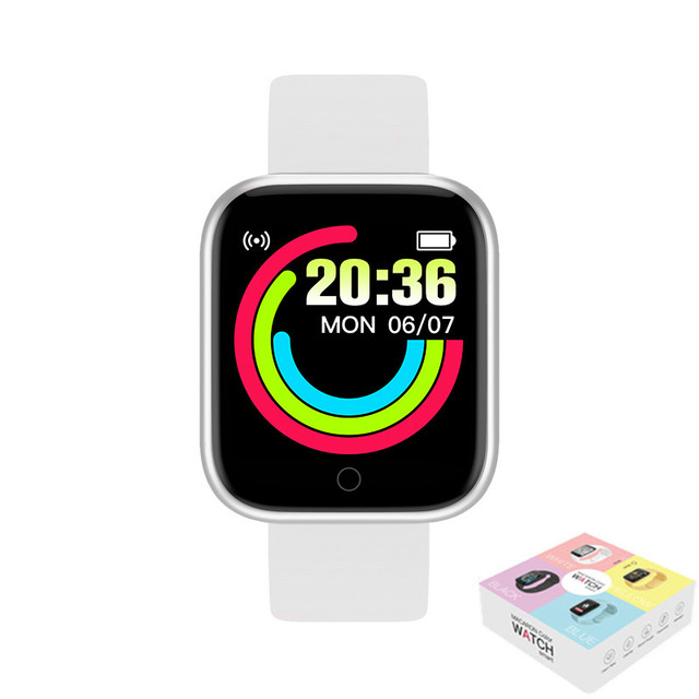 Y68 Smart Watch 8 Color 1.44 inch Screen Men Women Smartwatch Fashion Sports Smart band Fitpro Version Factory Wholesale