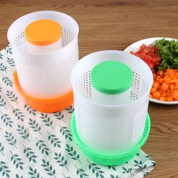 

Dryer Gadget Manual Washer Basket Device Vegetable Dehydrator Fruit Salad Hand Press Kitchen Stuffing Squeezing