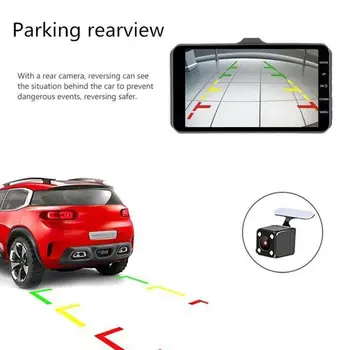 Vehemoデュアルレンズダッシュカム車カメラループ · レコーディングgセンサー170 ° 広角車dvrレコーダー4