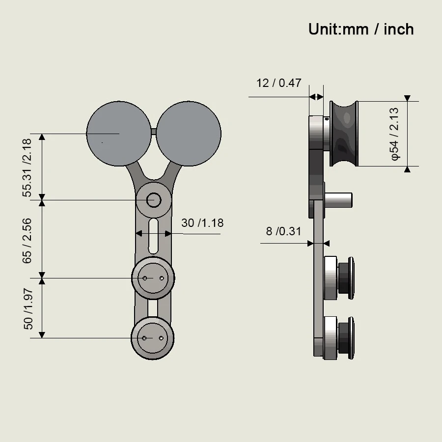 Двойные роликовые стеклянные раздвижные двери KIN|interior glass door|glass doorsliding door |