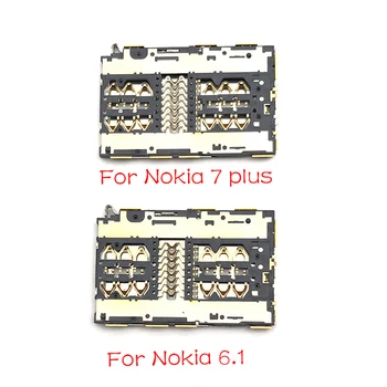 

10pcs/lots For Nokia 7 Plus / 6.1 SIM Card Micro SD Adapter Micro SIM Adapter