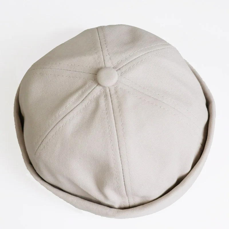 Простая Ретро Кепка для мужчин и женщин Ya Scorpion, Женская одноцветная хлопковая кепка дикая дыня, шапка моряка, шапка помещика