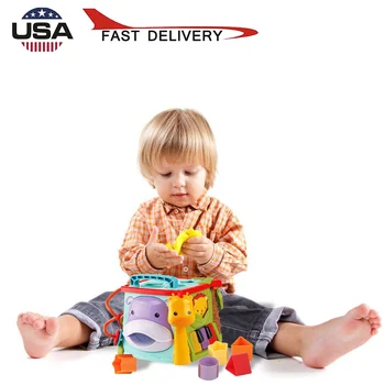 

Infant Shape Building Blocks Baby Big Blocks Educational Toys Large for Children ABS plastics Learning Shape Infant Game Toys#S3