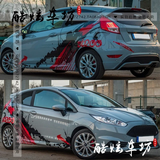 Car Stickers For Ford Focus Fiesta Car Body Exterior Modification  Personalized Racing Special Decal Film - Car Stickers - AliExpress
